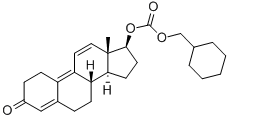 Trenbolone cyclohexylmethylcarbonate Chemical Structure