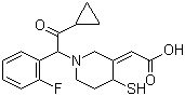 Prasugrel metabolite Chemical Structure