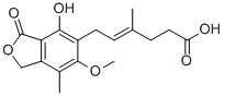 Mycophenolic acid Chemical Structure