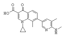 Ozenoxacin Chemical Structure