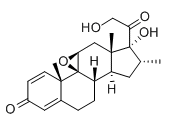 Dexamethasone 9,11-epoxide Chemical Structure