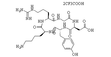 cyclo(RGDyK) Chemical Structure