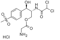 Thiamphenicol glycinate hydrochloride Chemical Structure