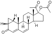 6-Deschloro-cyproterone acetate Chemical Structure