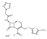 Cefazolin Sodium Salt Chemical Structure