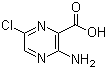 3-Amino-6-chloropyrazine-2-carboxylic acid Chemical Structure