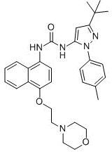 Doramapimod Chemical Structure