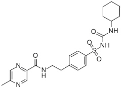 Glipizide Chemical Structure
