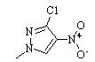 3-Chloro-1-methyl-4-nitro-1H-pyrazole Chemical Structure