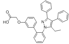 FABP4 Inhibitor Chemical Structure