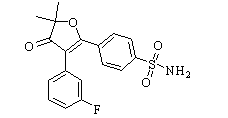 Polmacoxib Chemical Structure