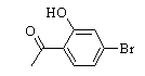 4-Bromo-2-Hydroxyacetophenone 结构式