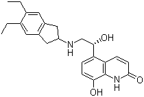 Indacaterol Chemical Structure