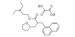 Naftidrofuryloxalate Chemical Structure