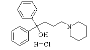 Difenidol hydrochloride Chemical Structure