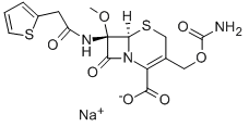 Cefoxitin sodium Chemical Structure