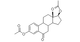 3,17β-Bis(acetyloxy)-1,3,5(10)-estratrien-6-one Chemical Structure