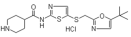 SNS-032 HCl Chemical Structure