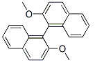 (R)-(+)-2,2'-Dimethoxy-1,1'-binaphthalene 结构式