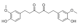 Tetrahydrocurcumin 结构式