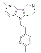 Dimebon Chemical Structure