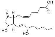 Prostaglandin E2 Chemical Structure