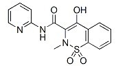 Piroxicam Chemical Structure