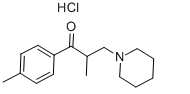 Tolperisone hydrochloride Chemical Structure