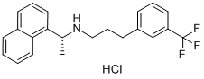 Cinacalcet hydrochloride Chemical Structure