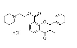 Flavoxate hydrochloride Chemical Structure