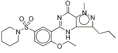 Norneosildenafil 结构式