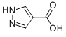 4-PYRAZOLECARBOXYLIC ACID 结构式