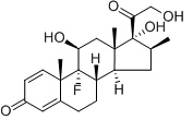 Betamethasone Chemical Structure