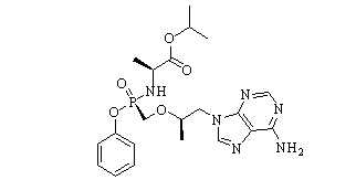 Tenofovir alafenamide Chemical Structure