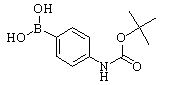 (4-Boc-aminophenyl)boronic acid Chemical Structure
