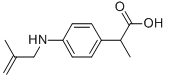 Alminoprofen Chemical Structure