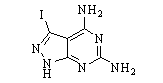 1H-Pyrazolo[3,4-d]pyrimidine-4,6-diamine, 3-iodo Chemical Structure