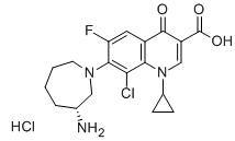 Besifloxacin HCl Chemical Structure