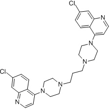 Piperaquine phosphate Chemical Structure