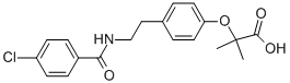 Bezafibrate Chemical Structure