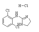 Clonidine Chemical Structure