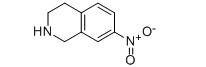 1,2,3,4-tetrahydro-7-nitroisoquinoline Chemical Structure