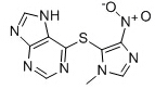 Azathioprine Chemical Structure