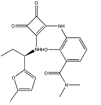 SCH 527123 Chemical Structure