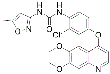 Tivozanib 结构式