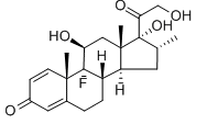 Dexamethasone Chemical Structure