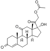 Cortisone Acetate Chemical Structure