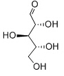 D-Ribose Chemical Structure