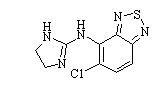 Tizanidine Chemical Structure