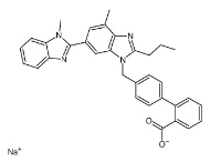 Telmisartan sodium salt Chemical Structure